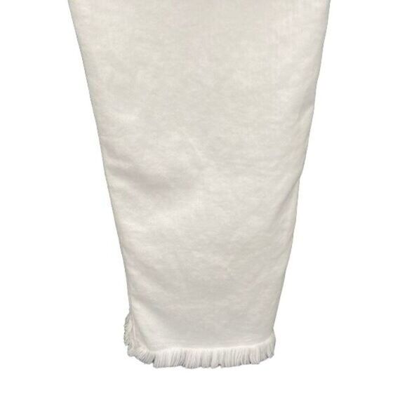 Madewell High‎ Waist Button Fly Ankle Jeans Size 37 White NWT - Picture 11 of 14